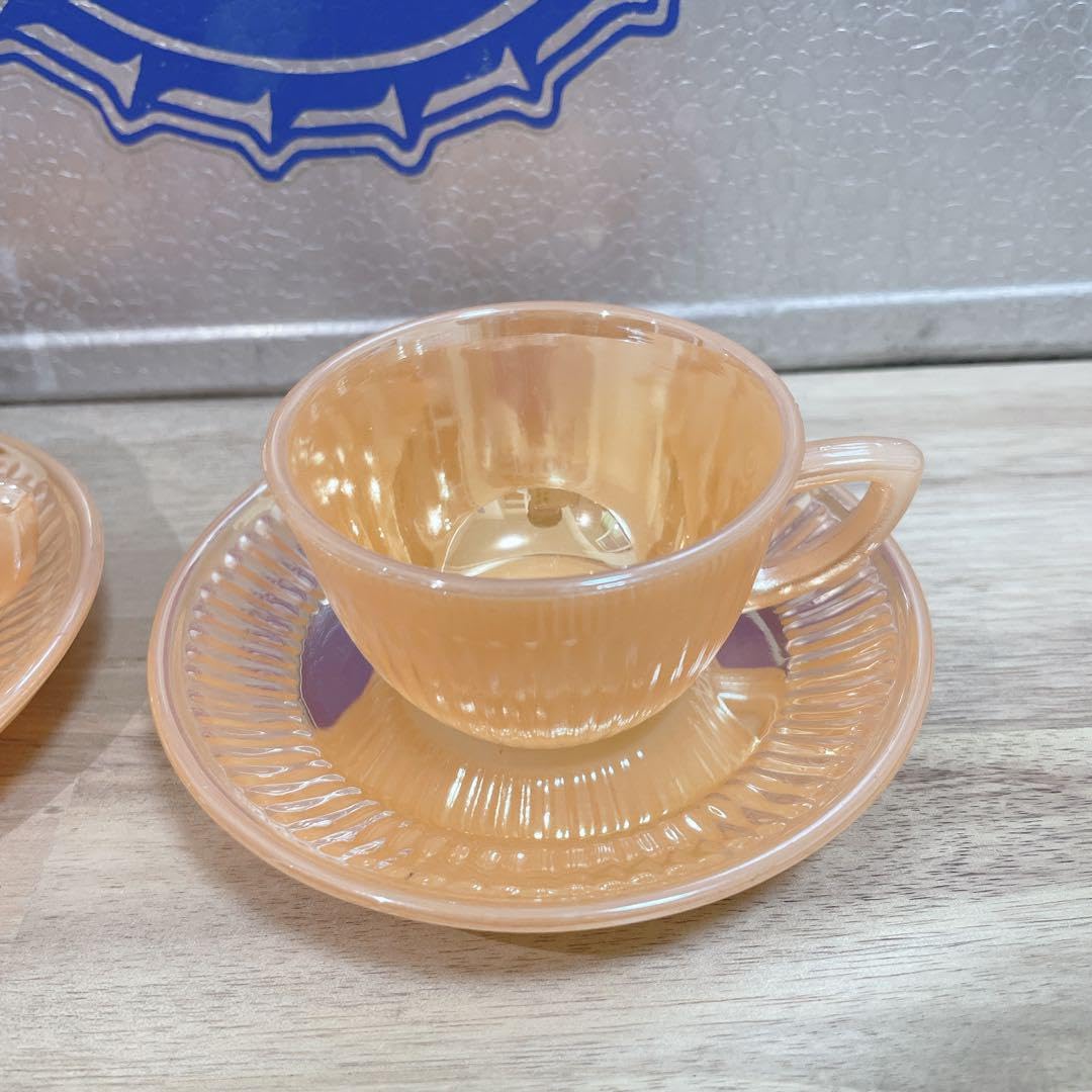 Amazon | レア ファイヤーキング デミタスカップ ピーチラスター